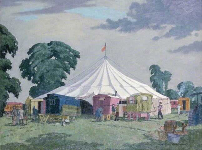 Hubbard, Big Top and Caravans