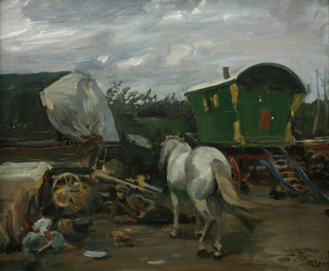 Alfred Munnings, The Caravan