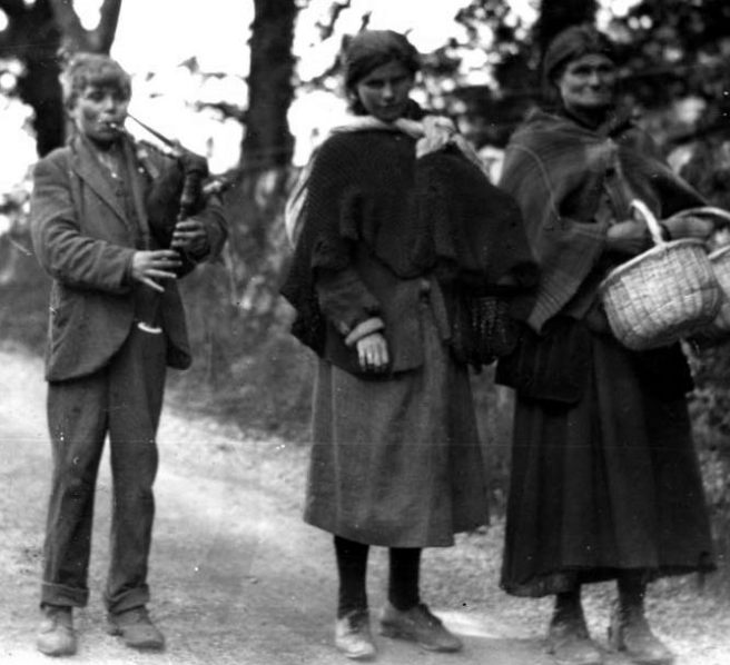 Traveller's near Pitlochry, Perthshire.