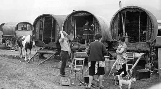 Irish Travellers in England.  I can find no date or credit for this one.