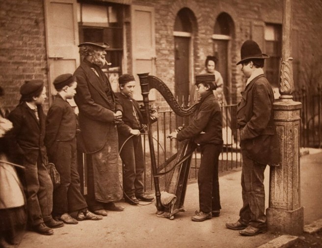 Italian musician. London circa 1877.