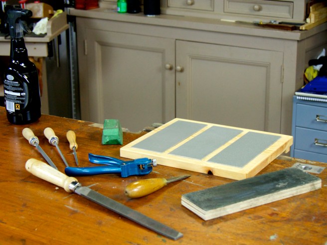 Paul Sellers' Sharpening System.