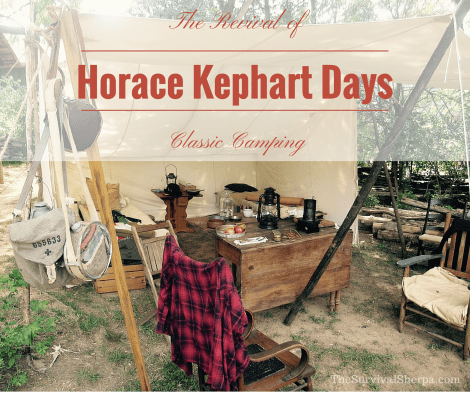 Horace Kephart Days: The Revival of Classic Camping - TheSurvivalSherpa.com