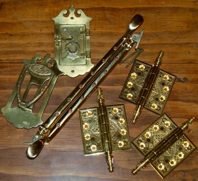 A smattering of new and old hardware.